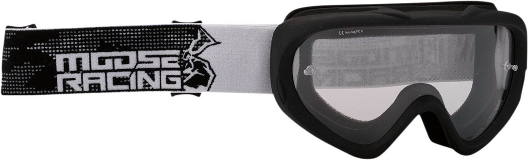 Moose Racing Qualifier Agroid Youth Motocross Goggles, black, black, Size One Size