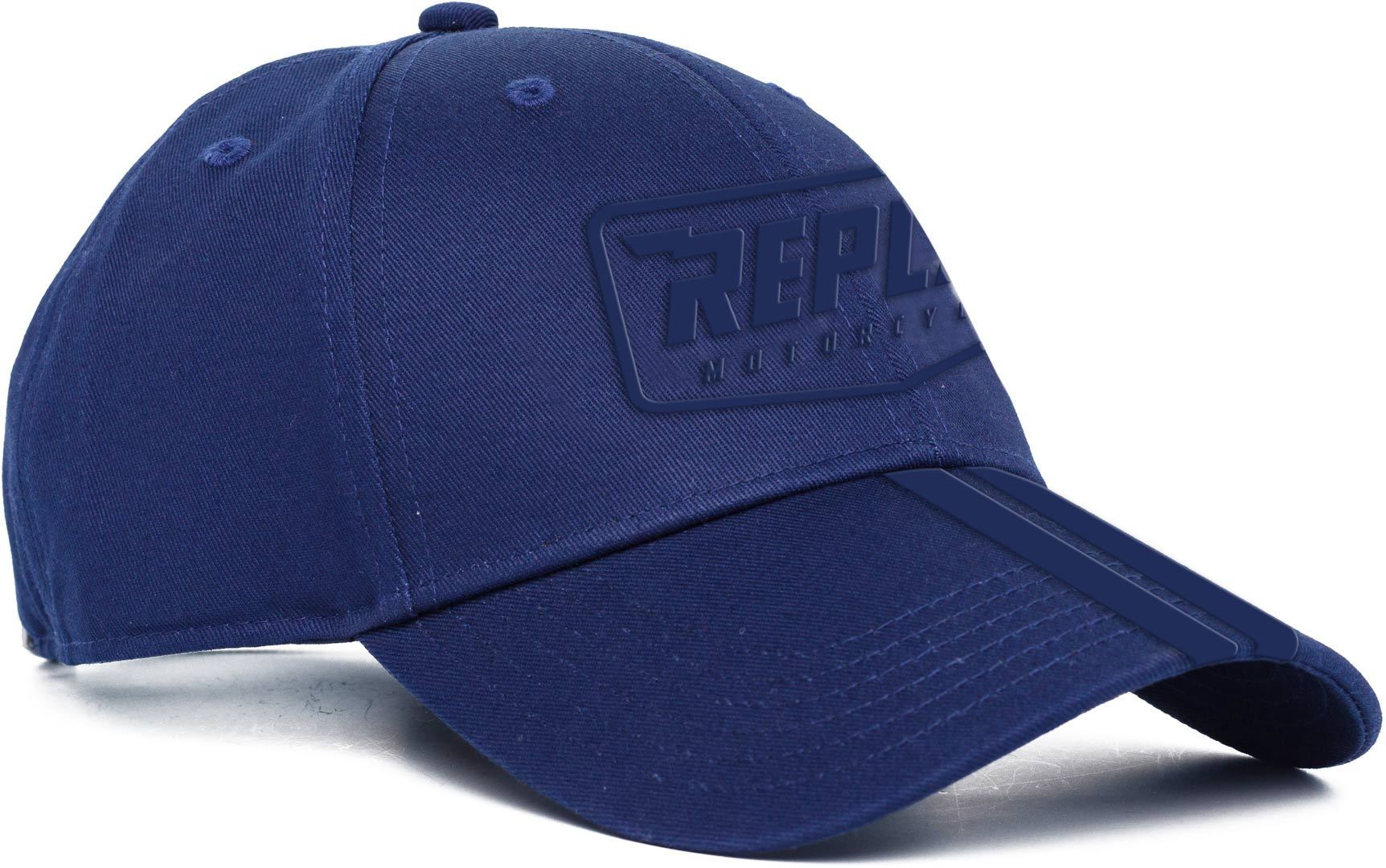 Replay Logo Cap, blue, blue, Size One Size