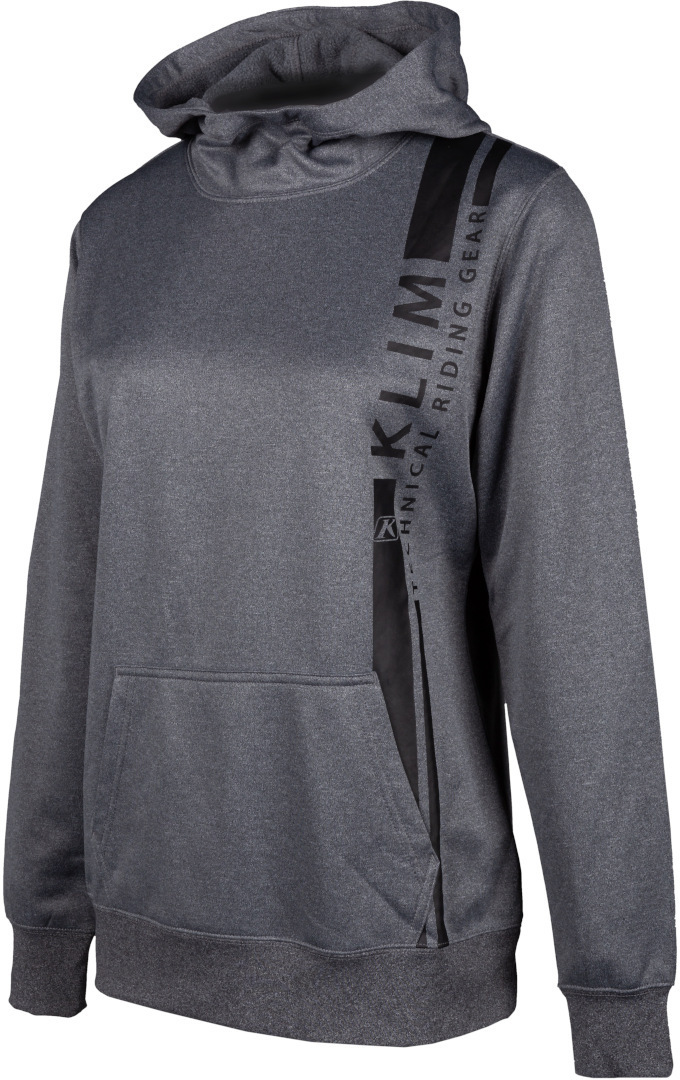 Image of Klim Vista Felpa con cappuccio da donna, grigio, dimensione XL per donne