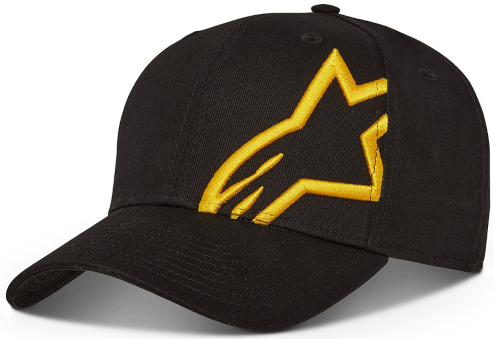 Alpinestars Corp Snap 2 Cap, black-yellow, black-yellow, Size One Size