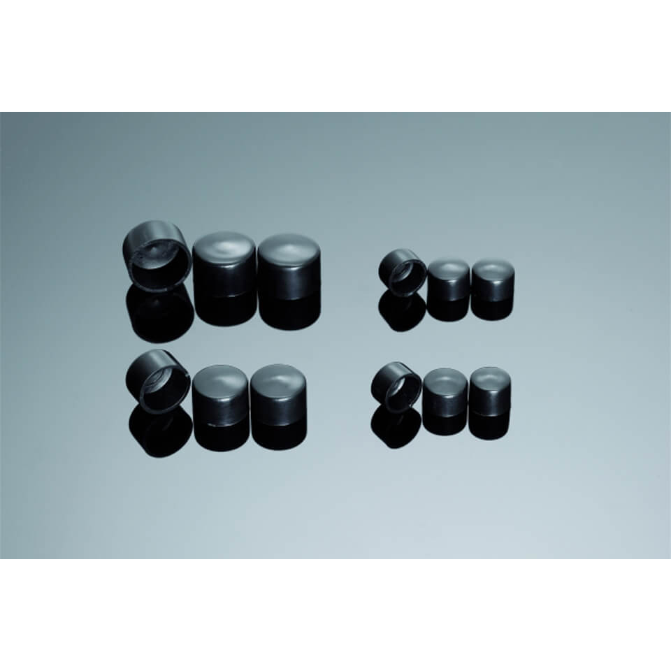 HIGHWAY HAWK Cover flaps M10, black (pack of 5), black