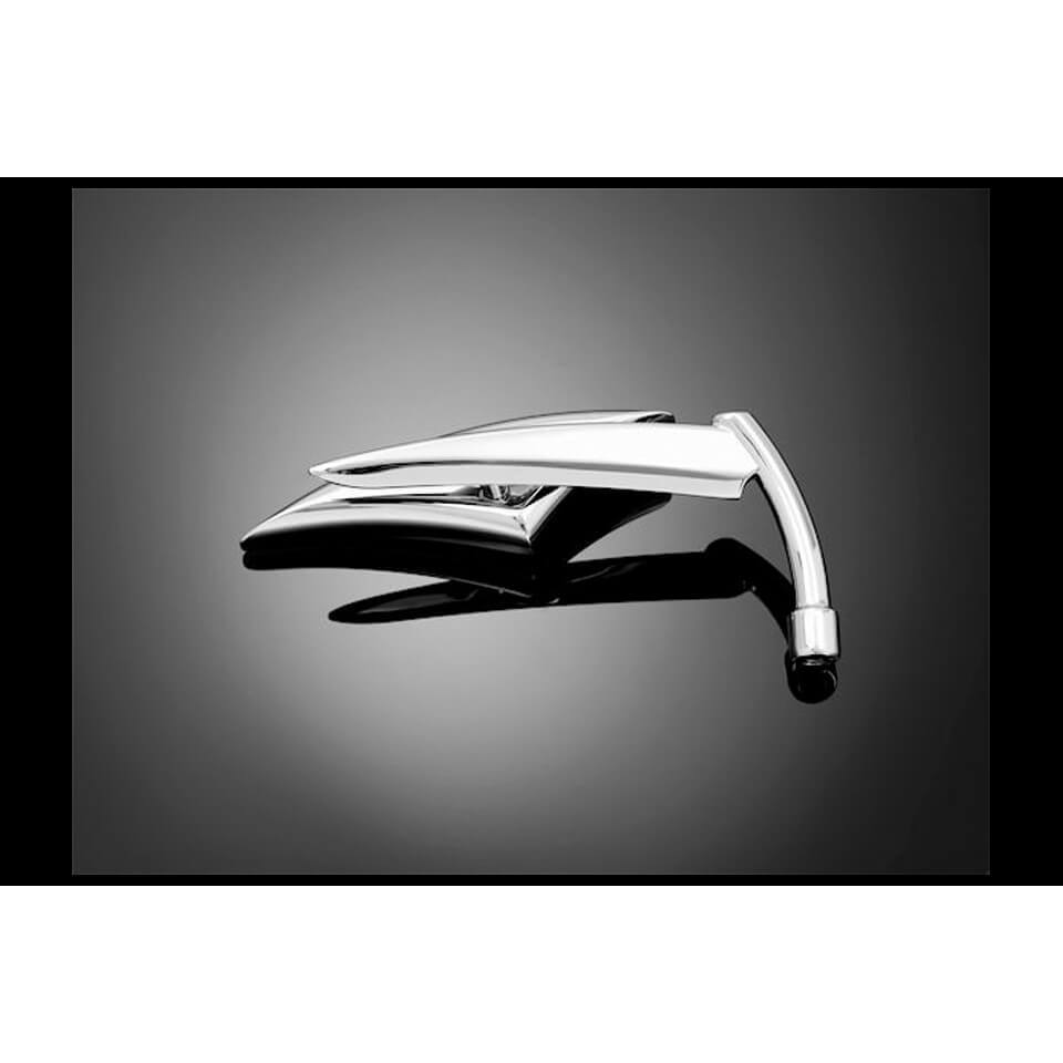 HIGHWAY HAWK mirror RAZORBLADE chrome, pair