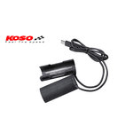 KOSO X爪クリップオン加熱ハンドル(USB接続付き)