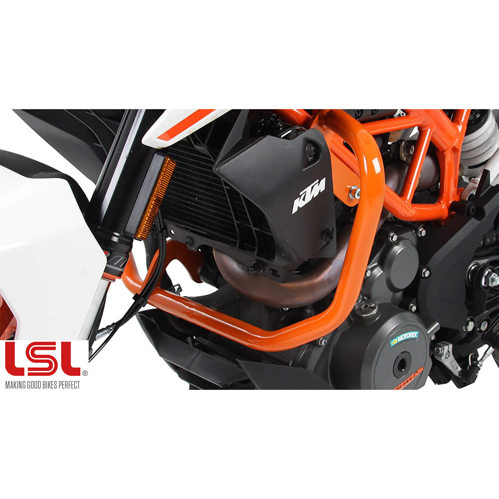 LSL Crash bar 390 Duke 2013- orange, orange