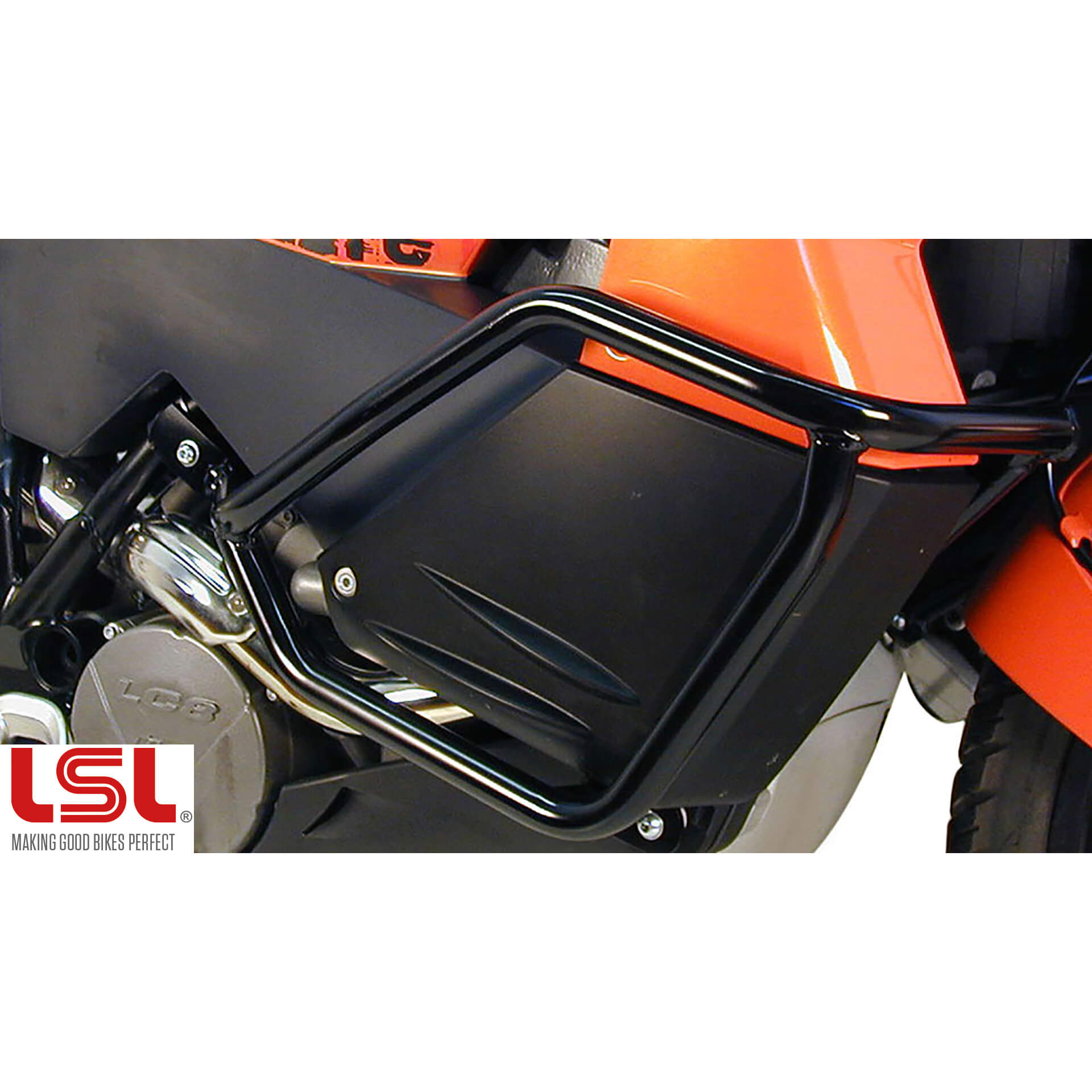 LSL Crash bar 950 / 990 Adventure LC 8, black, black