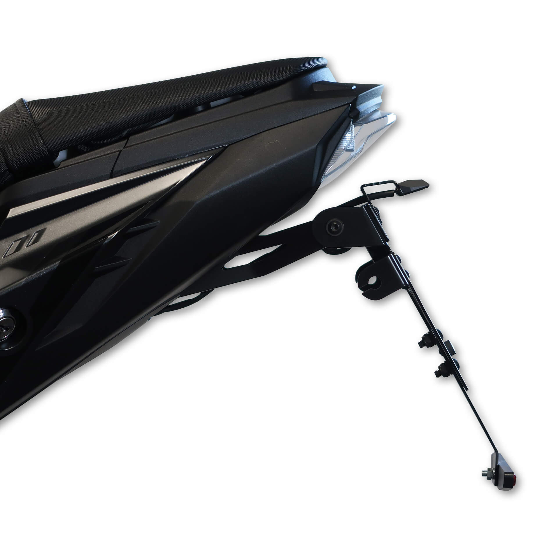 Image of HIGHSIDER AKRON-RS PRO per Suzuki GSX-S 1000/ GSX-S 1000 F, compresa l'illuminazione della targa, nero