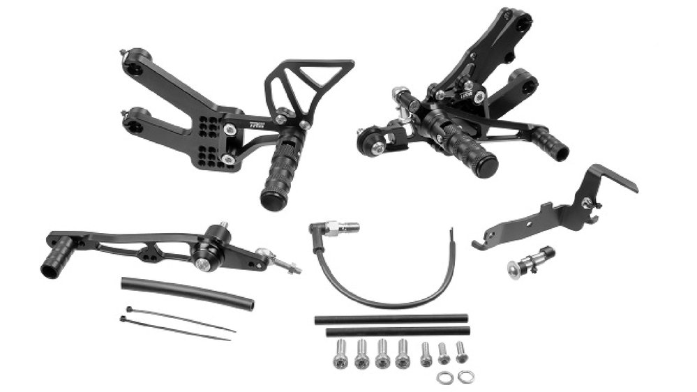 TRW Lucas Fußrastenanlage MCF179SP, YZF 600 R6 ABS (RJ27) 17-