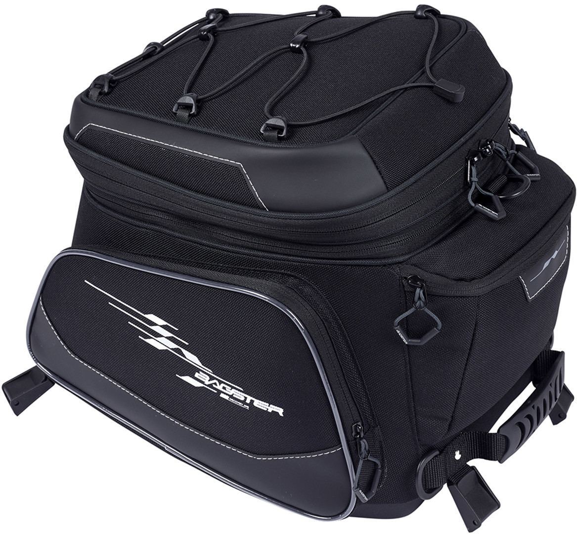 Bagster X-Plore Hecktasche, schwarz, schwarz