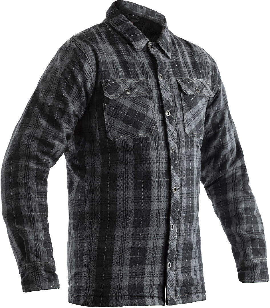 RST Lumberjack Motor shirt, grijs, afmeting XS