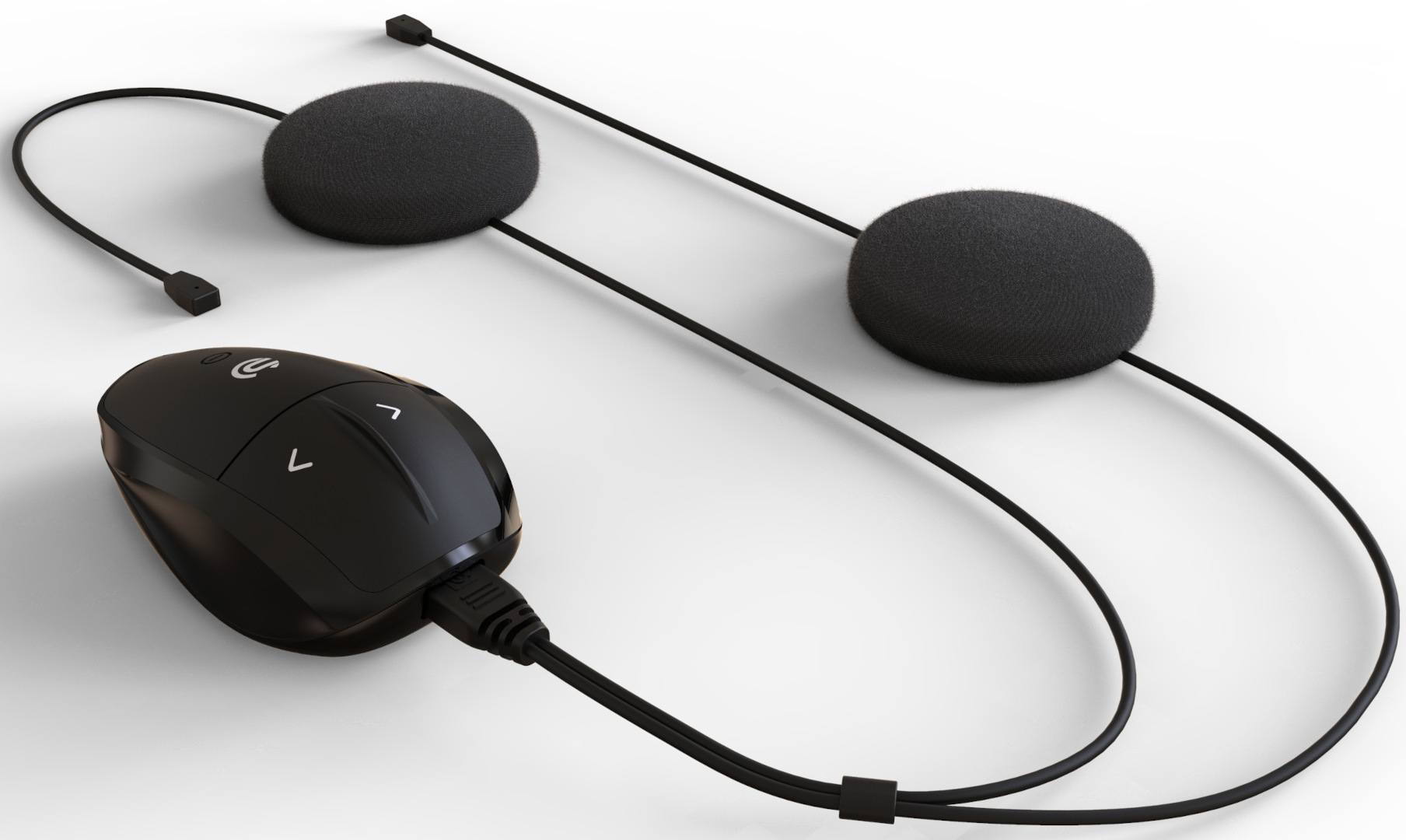 UCLEAR DIGITAL AMP Go 4 Bluetooth Communication System Single Pack, black, black, Size One Size