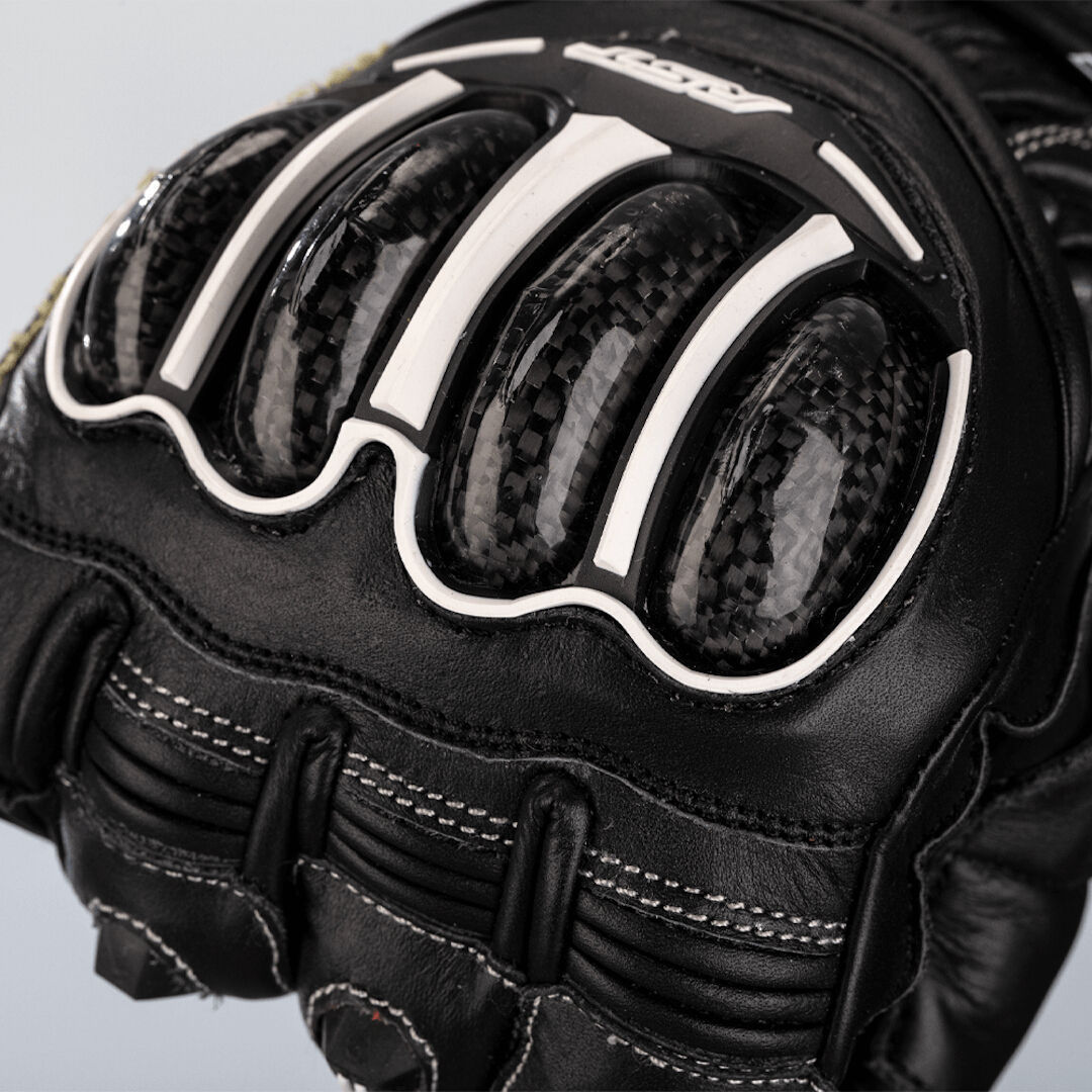Side view of RST Tractech Evo 4 Motorcycle Gloves, black, Size 2XL for Men