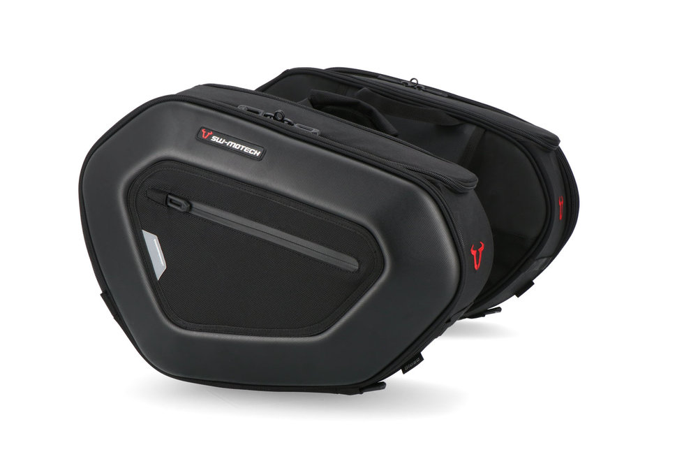 SW-Motech PRO BLAZE saddlebag sett - Svart. Honda CB650F / CBR500R / CBR600RR / CBR650F.