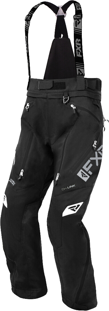 FXR Renegade Lite Bib Pants, black, Size XS, black, Size XS