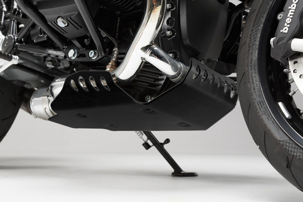 SW-Motech Protector del motor - Negro. BMW R nineT / Pure / Scrambler.