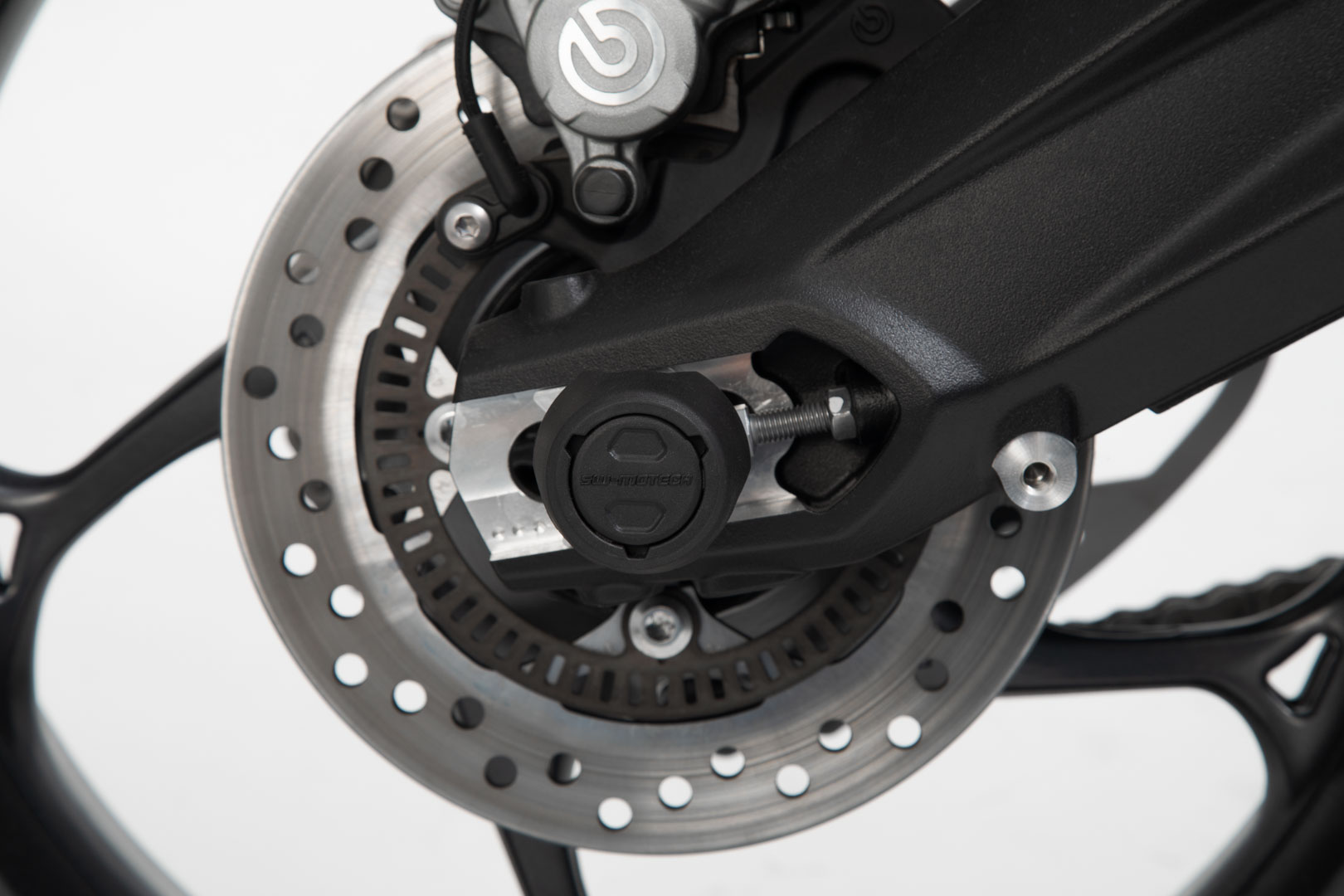 SW-Motech Slider набор для задней оси - черный. BMW S 1000 XR (15-).