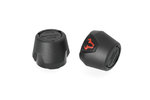 SW-Motech Slider set voor vooras - Zwart. Straat Triple / Daytona / Tiger 660 / Trident.