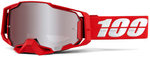 100% Armega Hiper Red Motorcross Bril