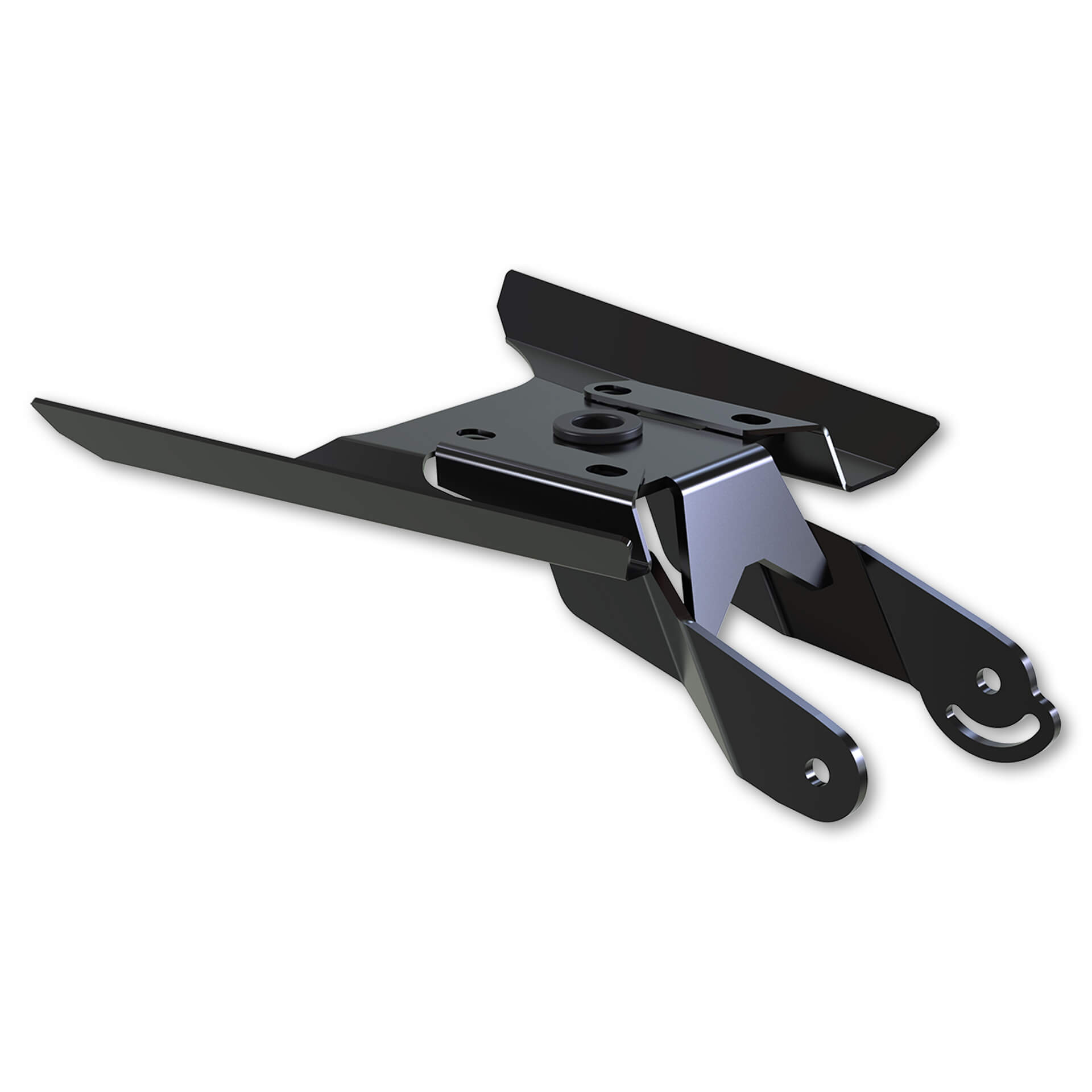 HIGHSIDER AKRON-RS for KTM 125 Duke/ 390 Duke, without license plate light, black, black