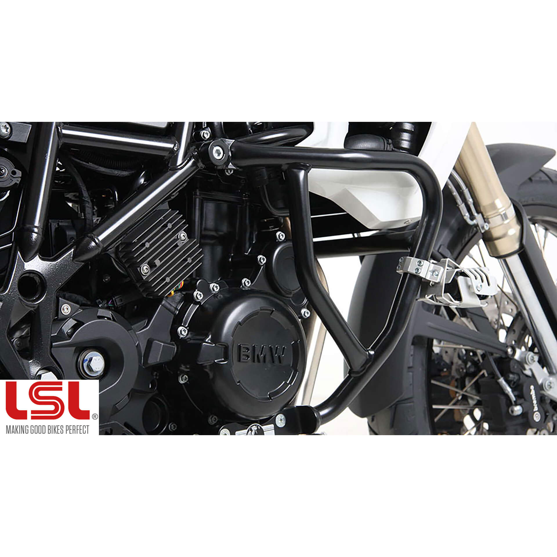 LSL Crash bar F 650 GS Twin /F 700 GS / F800 GS, Husqvarna Nuda 900 2012-, black, black