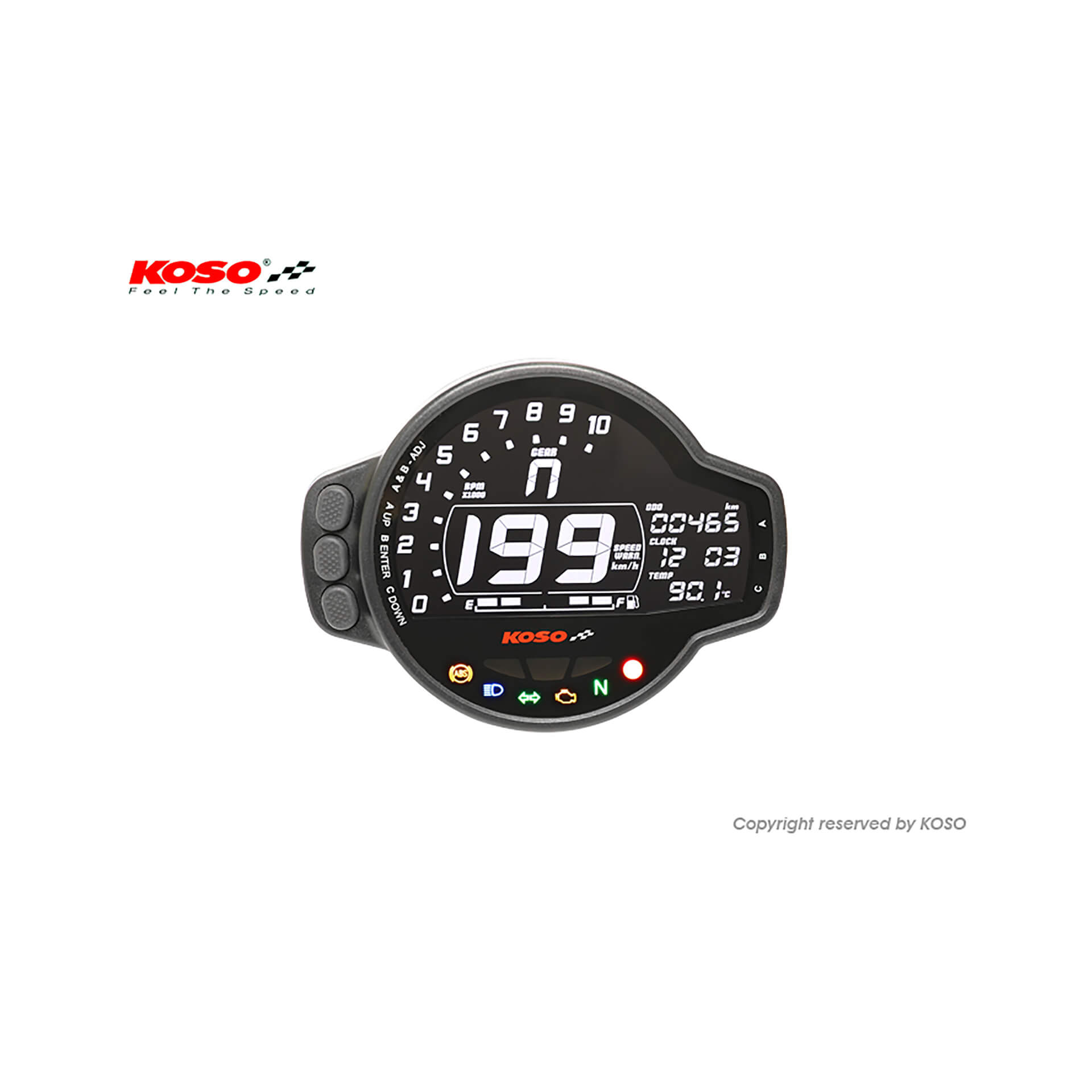 KOSO Digital multifunctional cockpit MS-01