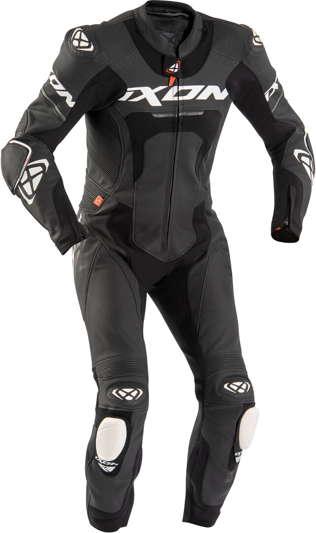 Ixon Jackal One Piece Motorcycle Leather Suit, black, Size S, black, Size S