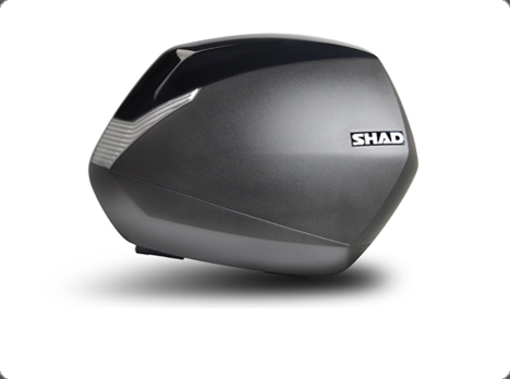 SHAD SET SH36 BLACK C.LID R/L, black