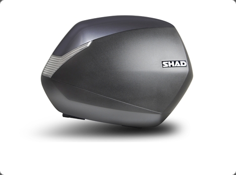 SHAD *SET SH36 DARK GREY C. LID R/L, grey