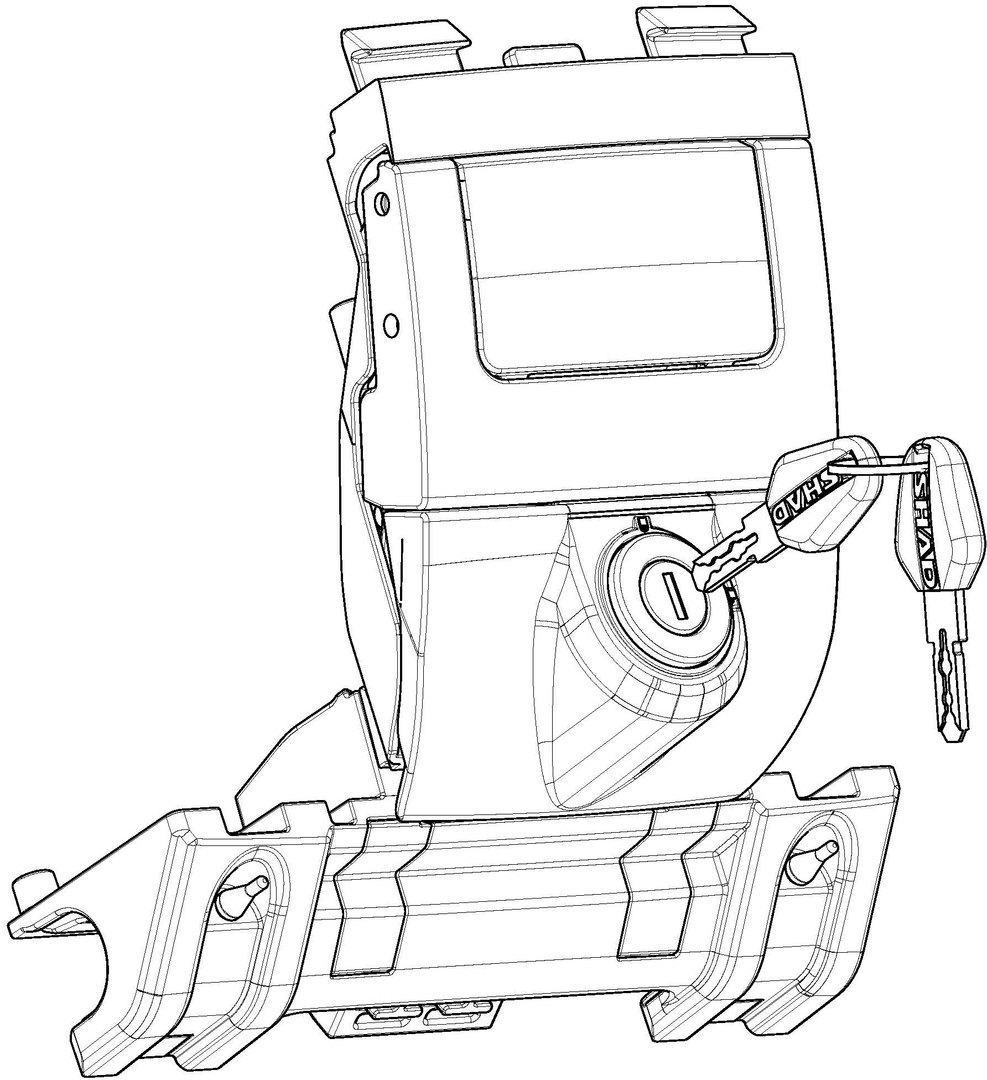 SHAD SPARE PART MECHANISM 35-SH36 PREMIUM