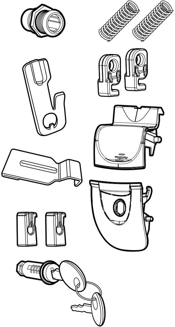 SHAD LOCK SYSTEM SH33 2016/SH34