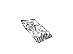 SHAD SCREWS (SH37 TOP CASE PLATE)