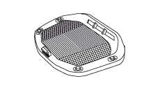 SHAD SH37 TOP CASE PLATE