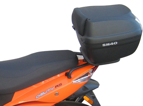 Shad Top Master Kymco, black, black