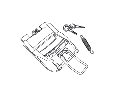 SHAD SH45 & SH40 LOCK SYSTEM