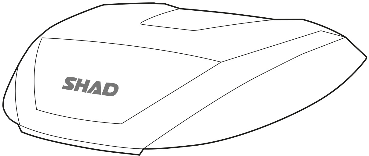 SHAD SPARE PARTS LID ALU SH59X