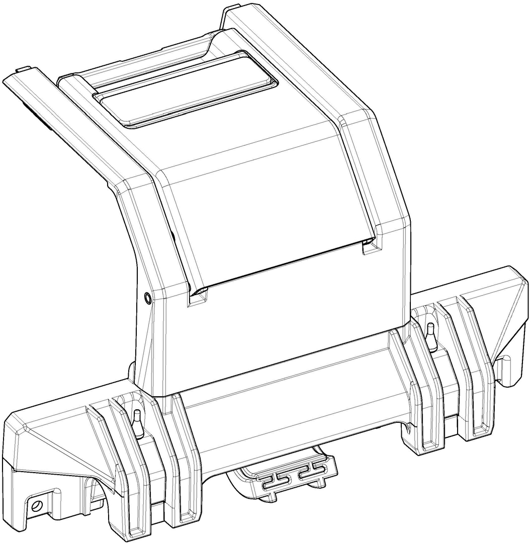 SHAD LOWER PART TR36 LOCKING SYSTEM