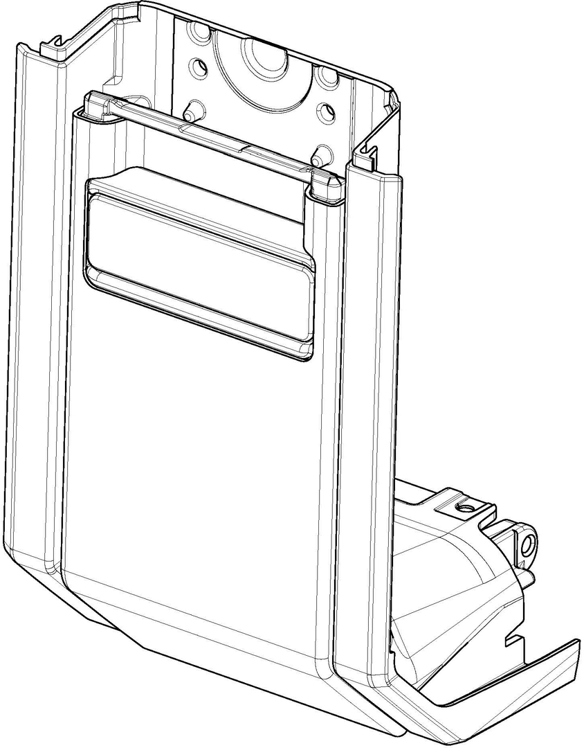 SHAD LOWER PART TR37 LOCKING SYSTEM