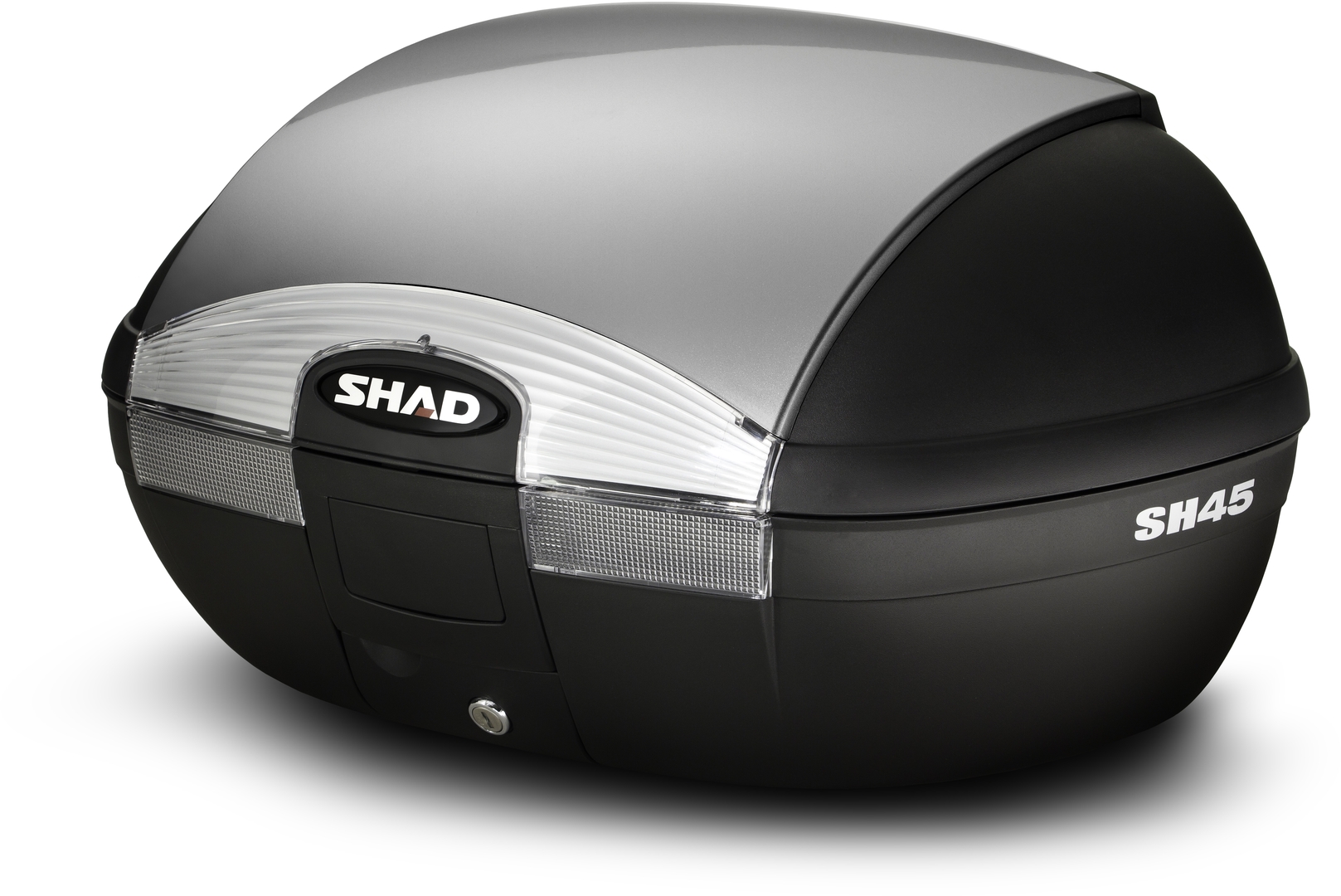 SHAD *COUVERCLE SH 45 ARGENT Topcase Cover Argent, noir