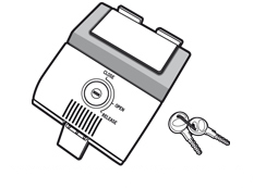 SHAD *SH48 LOCK SYSTEM GREY TITANIUM, grey