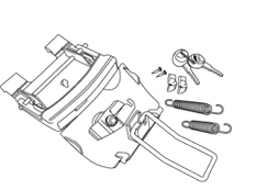 SHAD SH46 LOCK SYSTEM