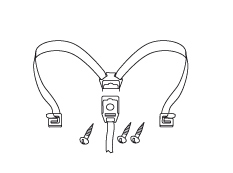 SHAD SH49 & SH50 FLEXIBLE STRAP