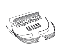SHAD SH50 RED REFLECTOR