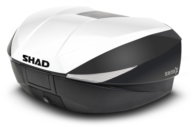 SHAD SH58 WHITE LID, white