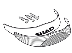 SHAD SH29 WHITE REFLECTOR 2011, white