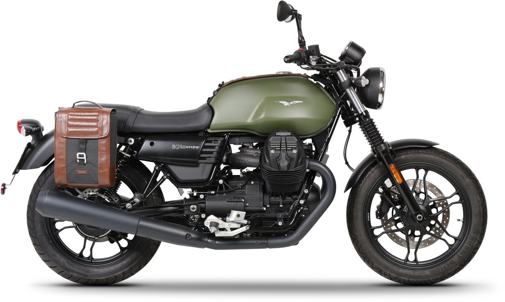 ДЕРЖАТЕЛЬ БОКОВОЙ СУМКИ SR MOTO GUZZI V7 821 Боковой держатель сумки