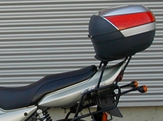 Shad Top Master Kawasaki, schwarz, schwarz