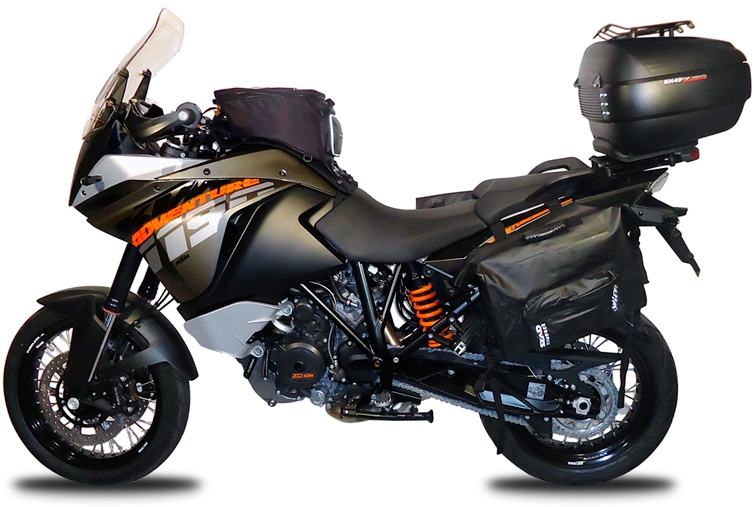 SHAD TOP MASTER KTM ADVENTURE 1190 Ajustement topcase, noir