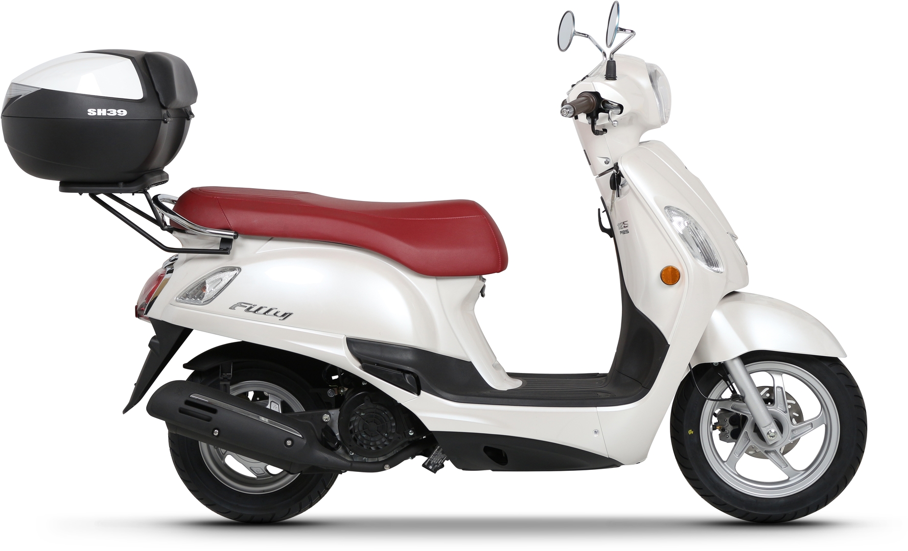 SHAD TOP MASTER KYMCO FILLY 125 ABS Ajustement topcase, noir