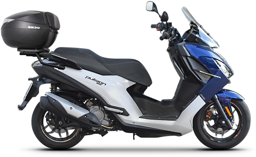 Shad Top Master Peugeot, black, black