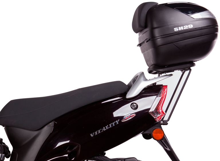Shad Top Master Kymco Topcaseträger, schwarz, Größe 25 cm, schwarz, Größe 25 cm