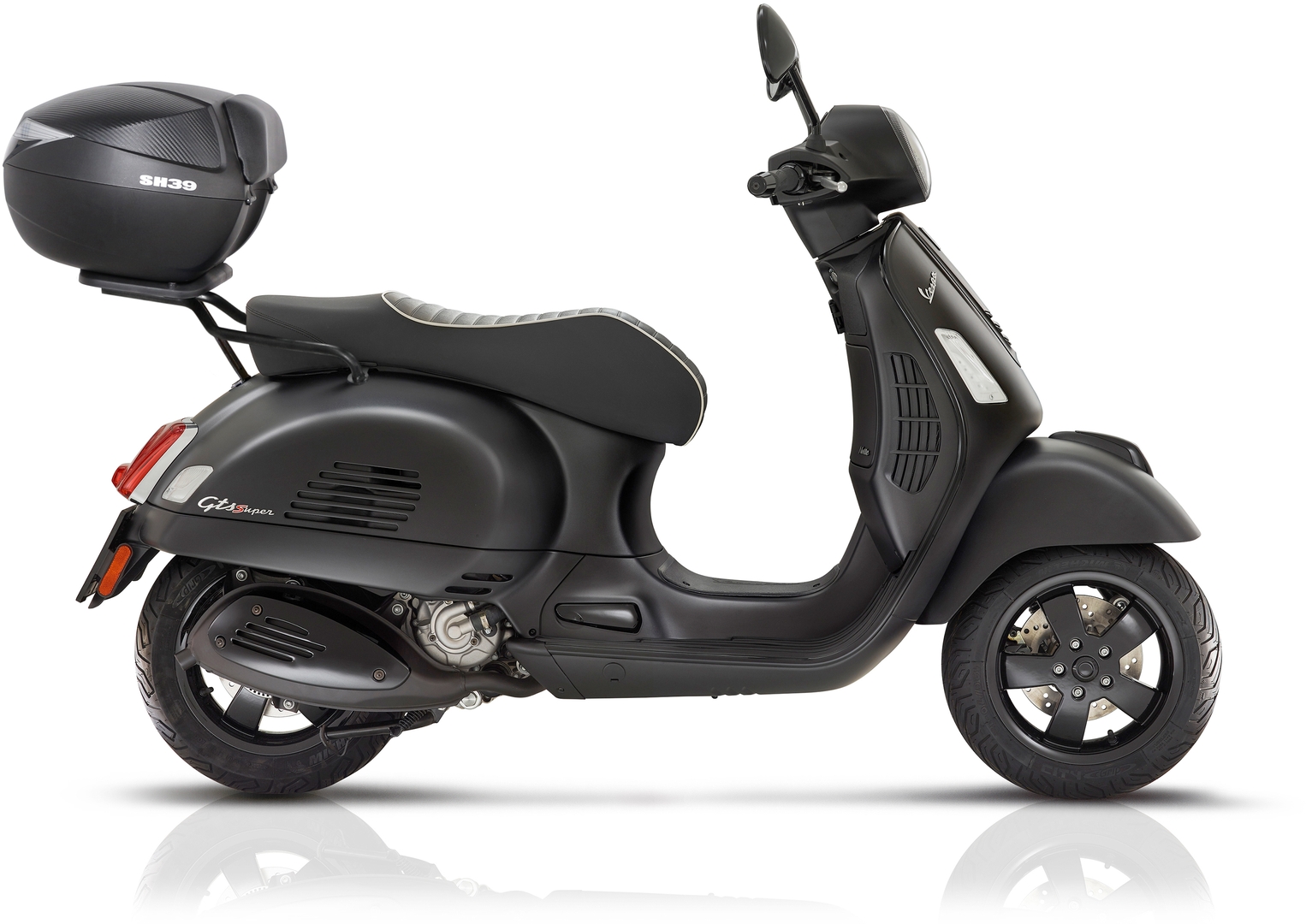 Image of SHAD TOP MASTER PIAGGIO VESPA GTS 300 Raccordo topcase, nero, dimensione 40 cm